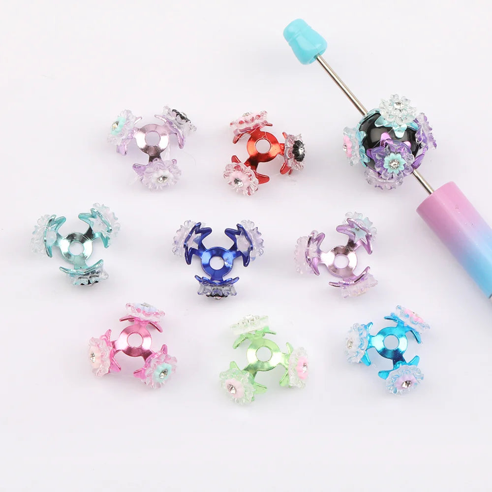 Design 100Pcs 21*21MM Jewelry Accessories/Torus Shape/DIY Beads Making/Hand Made/Jewelry Findings & Components #16437