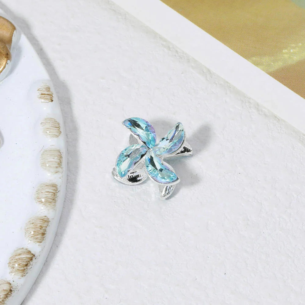 Handmade 30Pcs 13*13MM Windmill Shape/DIY Bead/Jewelry Findings & Components/Crystal Effect/Alloy Bead #18652