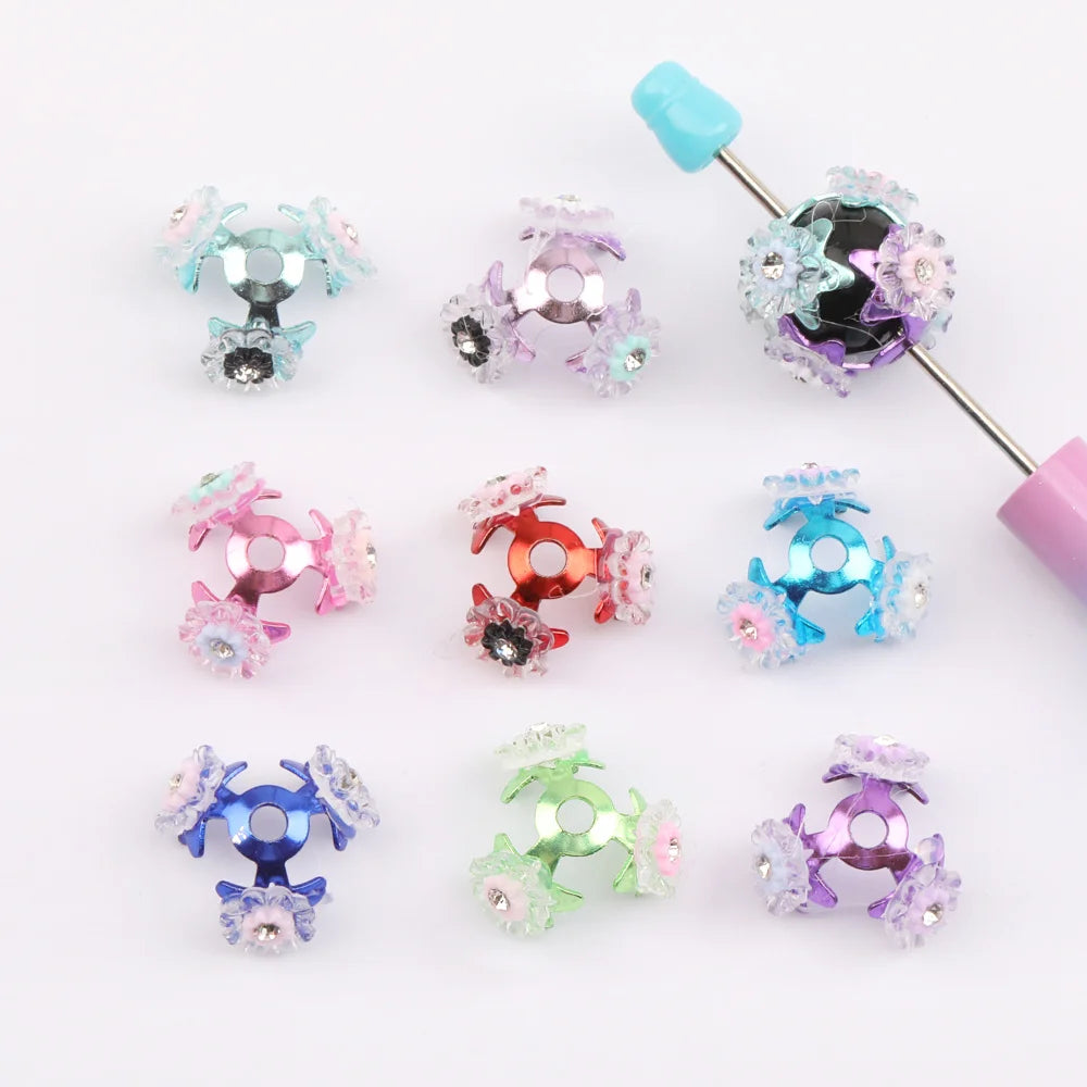 Design 100Pcs 21*21MM Jewelry Accessories/Torus Shape/DIY Beads Making/Hand Made/Jewelry Findings & Components #16437