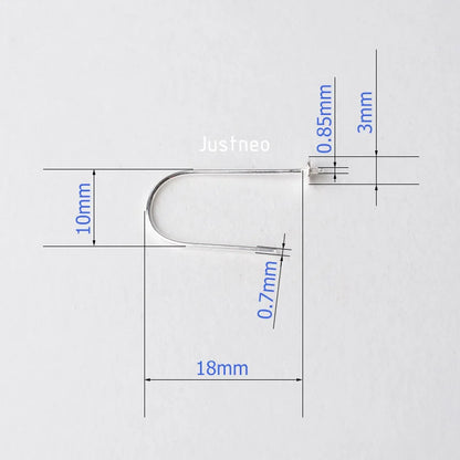 ear hook, solid 925 sterling silver earring wire hooks with Bead Caps, Jewelry DIY sterling silver earring findings components