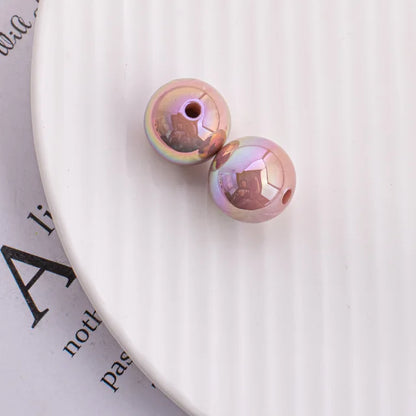 Trendy New 10 16mm AB Colors Chunky Round Gumball Bubblegum Jewelry Beads Plastic Acrylic Loose Bracelet Necklace Spacers